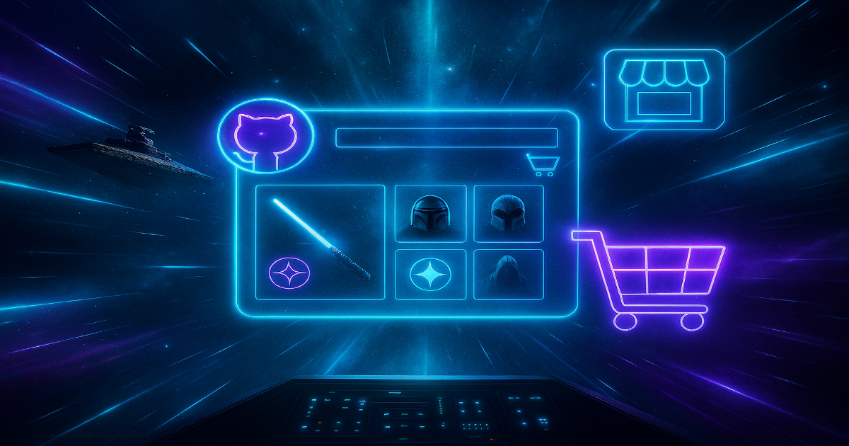 Building a Star Wars E-Commerce Empire with GitHub Spark: A Weekend DevOps Story